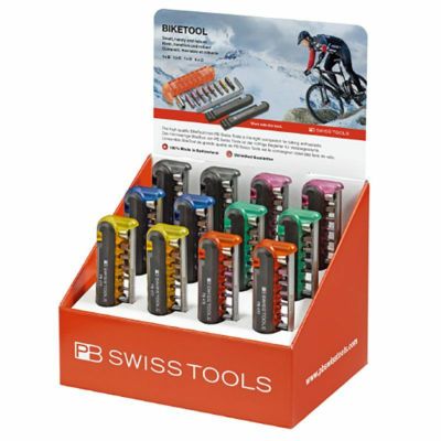 PB SWISS TOOLS バイクツールディスプレイセット 6色 470POSCOL