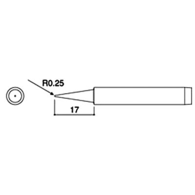 HAKKO プレストこて先 980-T-BI ハッコー ハッコウ 白光
