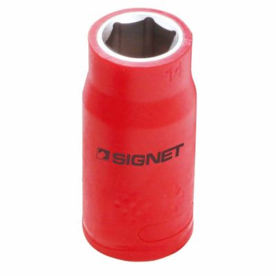 SIGNET 1/2DR 絶縁ソケット 6角 14MM E41414 シグネット