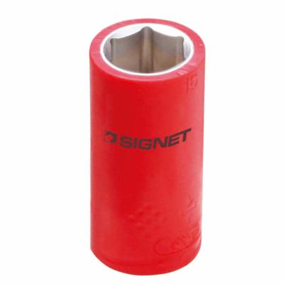 SIGNET 1/2DR 絶縁ソケット 6角 16MM E41416 シグネット