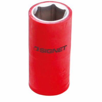 SIGNET 1/2DR 絶縁ソケット 6角 17MM E41417 シグネット