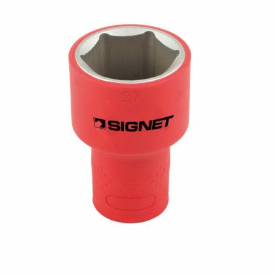 SIGNET 1/2DR 絶縁ソケット 6角 27MM E41427 シグネット