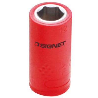 SIGNET 3/8DR 絶縁ソケット 6角 12MM E41612 シグネット