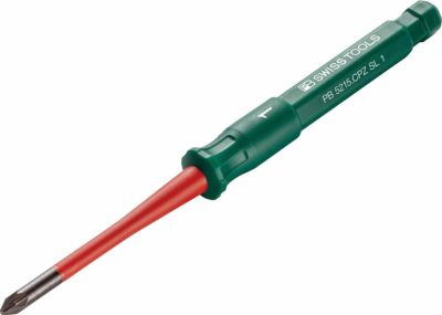 PB SWISS TOOLS 5215.CPZSL1 絶縁ドライバーブレード(マイナス/ポジ)