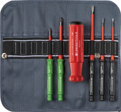 PB SWISS TOOLS 5215.SU 差替式絶縁ドライバーセット 5本組