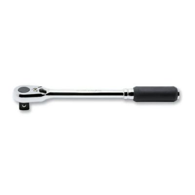 Ko-ken Z-EAL 3/8 (9.5mm)SQ. プッシュボタン式ラチェットハンドル(スリム) 全長160mm 2725ZB-3/8(L160)
