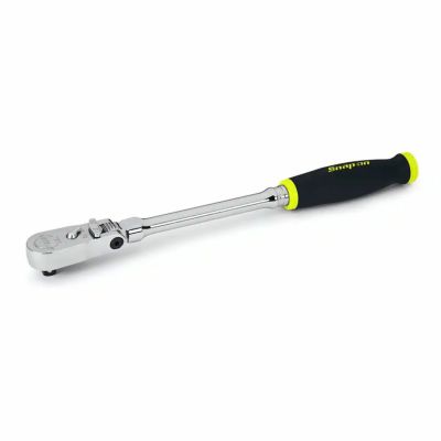 SNAP-ON 3/8dr 80ギア デュアルテクノロジーソフトグリップロッキングフレックスロングラチェットハイビス FHLX80B-HV