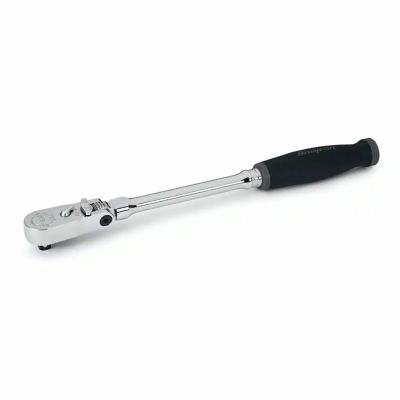 SNAP-ON 3/8dr 80ギア デュアルテクノロジーソフトグリップロッキングフレックスロングラチェットグレー FHLX80B-GRY