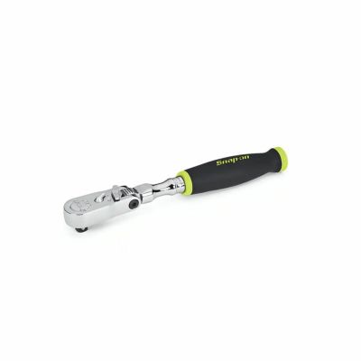 SNAP-ON 3/8dr 80ギア デュアルテクノロジーソフトグリップロッキングフレックスラチェットハイビス FHX80B-HV