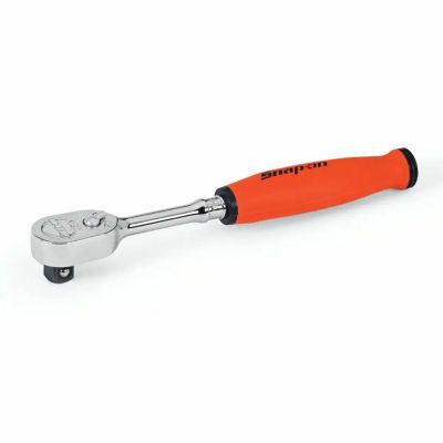 SNAP-ON 3/8dr デュアルソフトグリップコンパクトヘッドラチェット オレンジ FHCL72RO