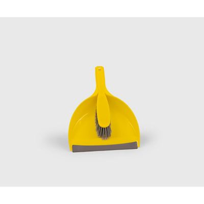 hillbrush ダストパン+ブラシセット ヒルブラシ DP4SET/Y イエロー