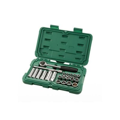 SATA(サタ)　EA687BL-2　3/8 DR ソケットレンチセット