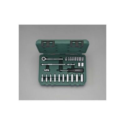 SATA(サタ)　EA687AB　1/4 DR ソケットレンチセット(ｲﾝﾁｻｲｽﾞ)