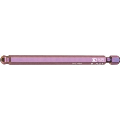 PB SWISS TOOLS  E6L.212/6　ボールポイントビットロング　 6mm 六角