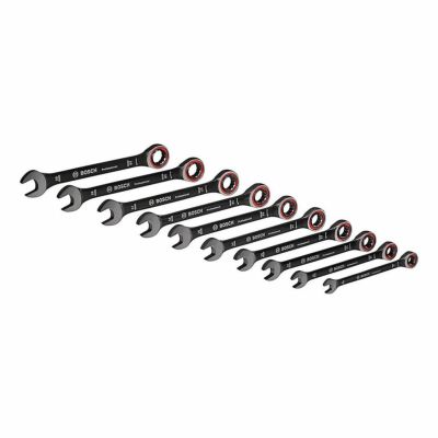 BOSCH 10pc ギアレスコンビネーションスパナセット 1600A016BU