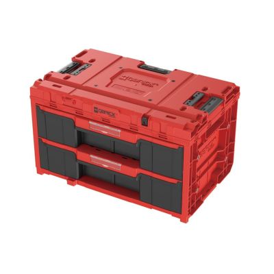QBRICK【ONE DRAWER2 TOOLBOX2.0】Jan9749 ツールボックス2段 赤 (SKRQONED2)